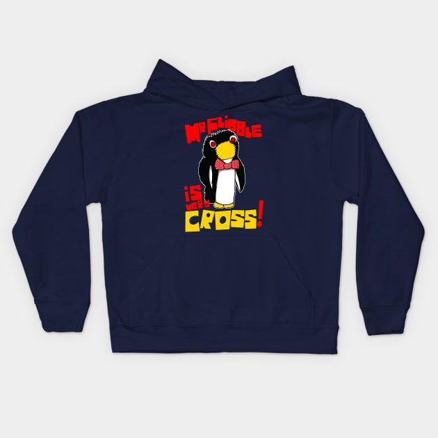 Mr Flibble is very Cross Kids Hoodie by Meta Cortex